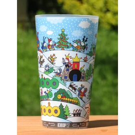 Bogyó és Babóca  pohár - Tél