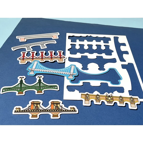 Brúnó Budapesten - Dunafutam társasjáték