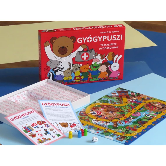 Gyógypuszi - társasjáték óvodásoknak