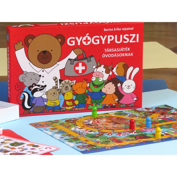 Gyógypuszi - társasjáték óvodásoknak