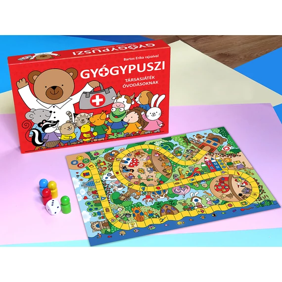 Gyógypuszi - társasjáték óvodásoknak