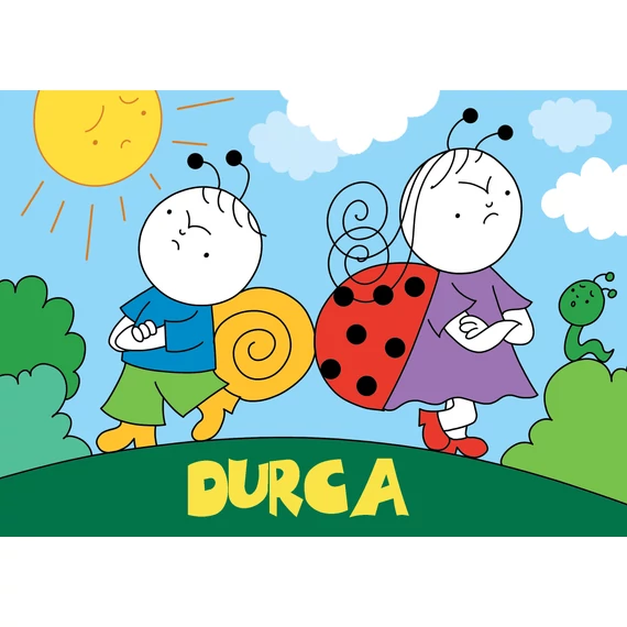 Bogyó és Babóca nefelejcse