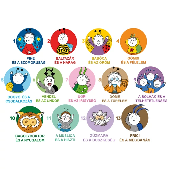 Bogyó és Babóca - Érzelmek meséi